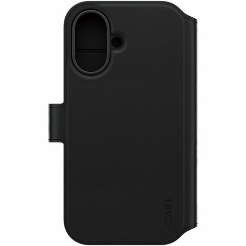 CARE Tango Carrying Case (Wallet) Apple iPhone 16 Smartphone - Transparent - Drop Resistant, Crush Resistant - Vegan Leath