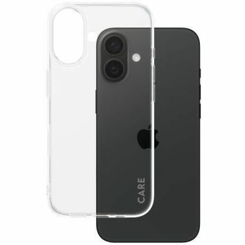 CARE Fashionable Case for Apple iPhone 16 Smartphone - Transparent - Drop Resistant, Scratch Resistant, Shock Resistant - 