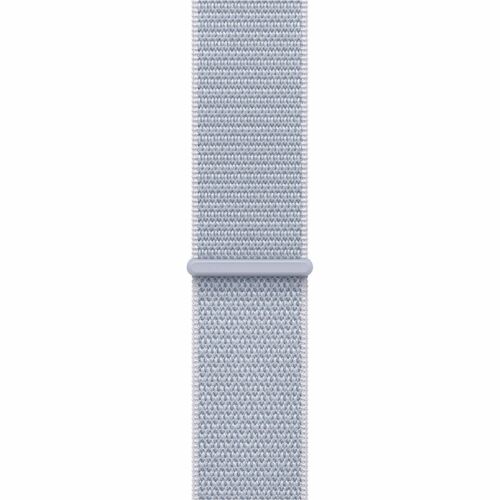 Apple Adjustable Smartwatch Band - 1 - One Size - Hook & Loop Attachment - Blue Cloud - Nylon Weave, Polyester