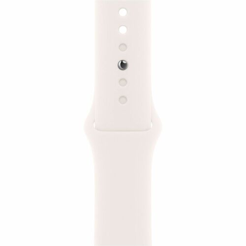Apple Adjustable Smartwatch Band - 1 - Medium (M)/Large (L) - Pin-and-tuck Attachment - Light Blush - Fluoroelastomer