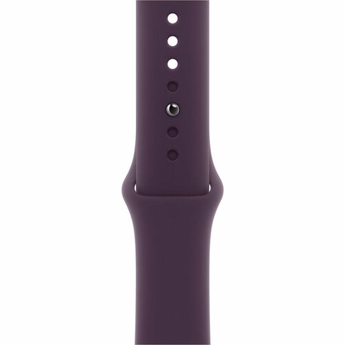 Apple Adjustable Smartwatch Band - 1 - Small (S)/Medium (M) - Pin-and-tuck Attachment - Plum - Fluoroelastomer