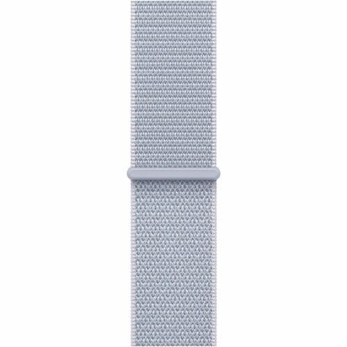 Apple Adjustable Smartwatch Band - 1 - One Size - Hook & Loop Attachment - Blue Cloud - Nylon Weave, Polyester