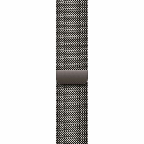 Apple Adjustable Smartwatch Band - 1 - Small (S)/Medium (M) - Loop Attachment - Slate - Stainless Steel, Mesh