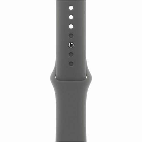 Apple Adjustable Smartwatch Band - 1 - Small (S)/Medium (M) - Pin-and-tuck Attachment - Stone Grey - Fluoroelastomer