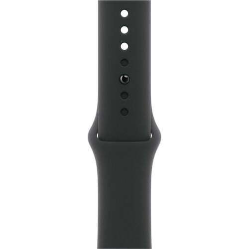 Apple Adjustable Smartwatch Band - 1 - Medium (M)/Large (L) - Pin-and-tuck Attachment - Black - Fluoroelastomer