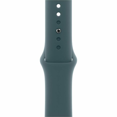 Apple Adjustable Smartwatch Band - 1 - Small (S)/Medium (M) - Pin-and-tuck Attachment - Lake Green - Fluoroelastomer