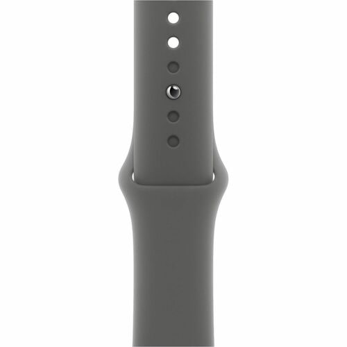Apple Adjustable Smartwatch Band - 1 - Small (S)/Medium (M) - Pin-and-tuck Attachment - Stone Grey - Fluoroelastomer