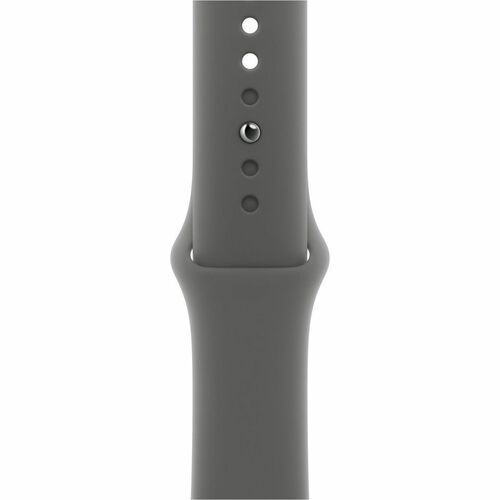 Apple Adjustable Smartwatch Band - 1 - Small (S)/Medium (M) - Pin-and-tuck Attachment - Stone Grey - Fluoroelastomer