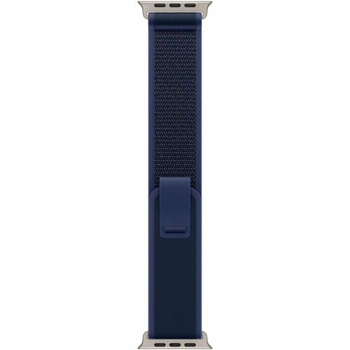 Apple Adjustable Smartwatch Band - 1 - Small (S)/Medium (M) - Trail Loop Attachment - Blue - Nylon Weave, Titanium, Polyester
