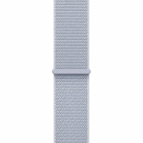 Apple Adjustable Smartwatch Band - 1 - One Size - Hook & Loop Attachment - Blue Cloud - Nylon Weave, Polyester