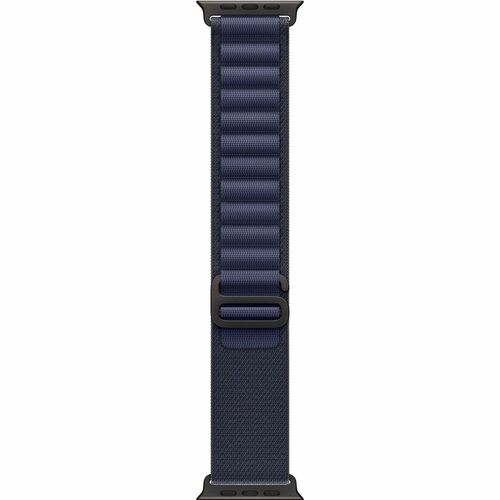Apple Rugged Adjustable Smartwatch Band - 1 - Medium (M) - Hook & Loop Attachment - Navy - Titanium, Polyester