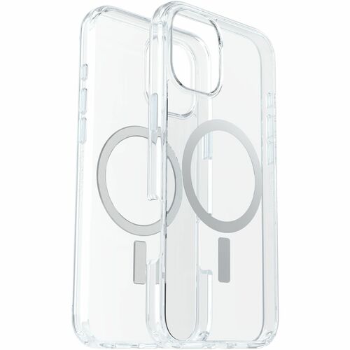 OtterBox Symmetry Clear. Tipo de mala: Capa, Compatibilidade da marca: Apple, Compatibilidade: iPhone 16 Plus, Tamanho máx
