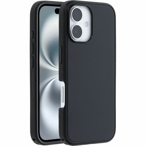 OtterBox Symmetry Case for Apple iPhone 16 Smartphone - Black - Drop Resistant, Impact Resistant - Polycarbonate (PC) - Wi