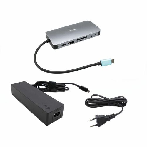 I-TEC USB-C METAL NANO DOCK HDMI/VGA WITH LAN + POWER DELIVE