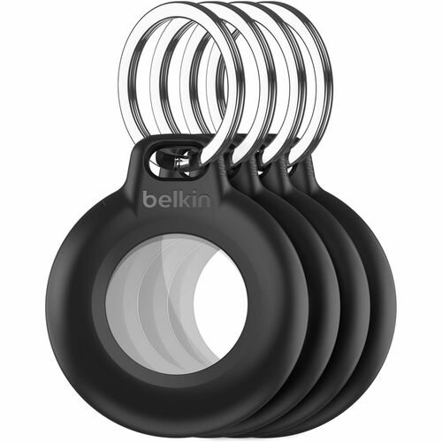 Belkin Tasche, AirTag, Key Bestandsverfolgung-Etikettenschieber - 50,8 mm x 43,2 mm x - Recycelter Kunststoff - 4 / Pack -