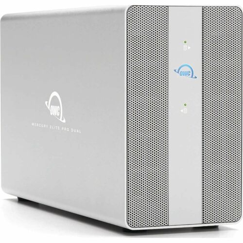 OWC Mercury Elite Pro Dual with 3-Port Hub - 2 x HDD Supported - 0 x HDD Installed - 2 x SSD Supported - 0 x SSD Installed