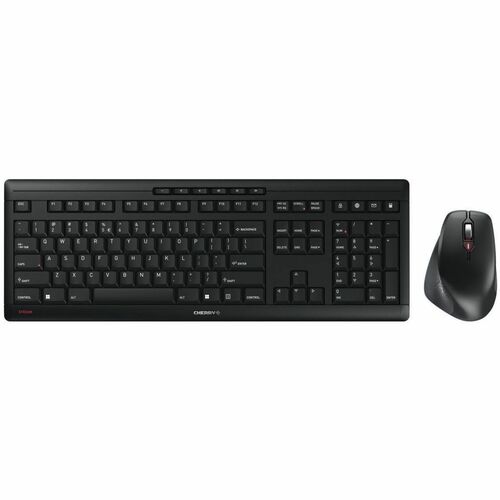 CHERRY STREAM DESKTOP COMFORT Teclado e rato - Inglês (EUA) - USB tipo A Sem fios RF 2,40 GHz Teclado - Keyboard/Keypad Co