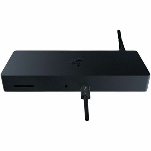 Station d'accueil Razer Thunderbolt 4 pour Notebook - Capacité de chargement - Lecteur de carte mémoire - SD - 135 W - Noi