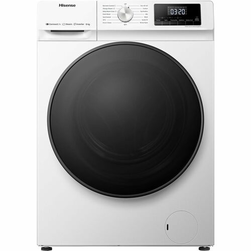 Lavatrice Hisense WFQA9014EVJMW Caricamento Frontale 9 kg - Bianco - Funzione vapore - 1400 Velocità centrifuga (rpm) - 23