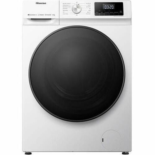 Lavatrice Hisense WFQA8014EVJMW Caricamento Frontale 8 kg - Bianco - Funzione vapore - 1400 Velocità centrifuga (rpm) - 23