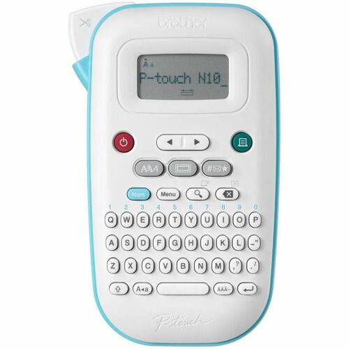 Brother P-touch PT-N10 - Thermal Transfer - 0.35 in/s (9 mm/s) Mono - 3 Fonts - 3 Font Size - 6 Text Style - 180 dpi - Lab
