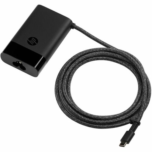 HP AC Adapter - Universal Adapter - For Notebook, USB Type C Device, Tablet PC, Smartphone, Chromebook - 1.80 m Cable - 12