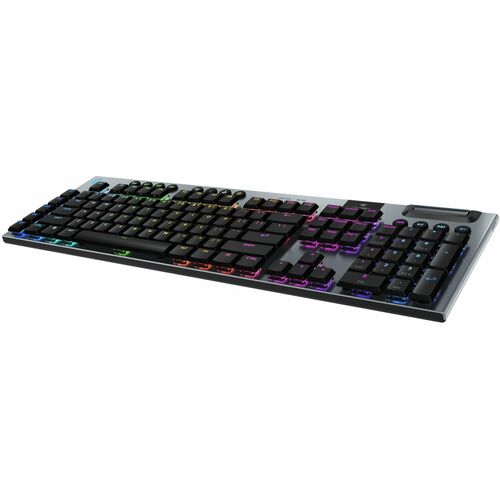 Logitech G G915 X LIGHTSPEED Gaming Keyboard - Wired/Wireless Connectivity - USB Interface - RGB LED - English (US) - Blac