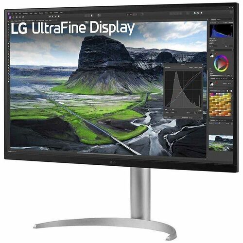 LG UltraFine 32UQ850V-W 32" Class 4K UHD LCD Monitor - 16:9 - White - 32" Viewable - In-plane Switching (IPS) Technology -