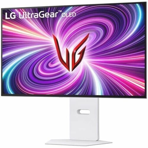 LG UltraGear 32GS95UV-W 32" Class 4K UHD Gaming OLED Monitor - 16:9 - White - 31.4" Viewable - OLED - 3840 x 2160 - 1.07 B