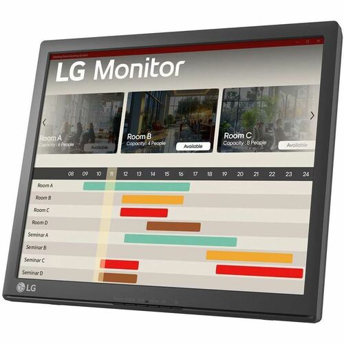 Monitor de pantalla táctil LCD LG 17BR30T - 17" (43.2cm) Class - 5:4 - 5ms - 17" (43.2cm) Viewable - 1280 x 1024 - SXGA - 
