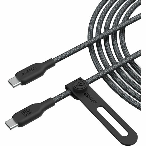 ANKER 543 USB C to USB C Cable (240W, 10 ft) - 10 ft USB-C Data Transfer Cable for Smartphone, USB Device, Tablet, Noteboo