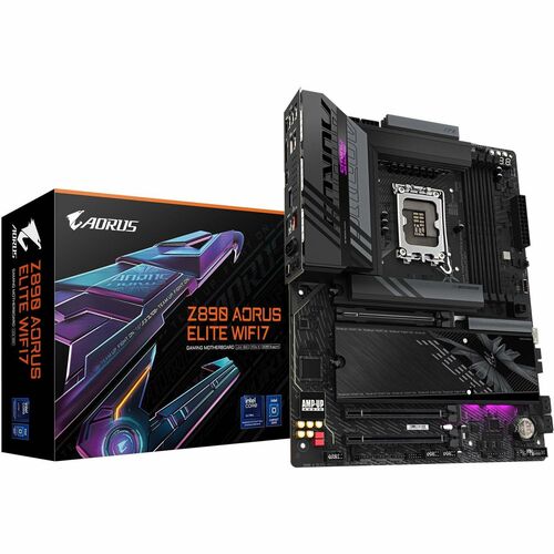 Gigabyte Desktop Motherboard - Intel Z890 Chipset - Socket LGA-1851 - DDR5 SDRAM Maximum RAM