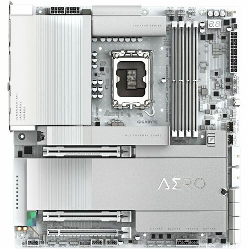 Aorus Ultra Durable Z890 AERO D Gaming Desktop Motherboard - Intel Z890 Chipset - Socket LGA-1851 - Extended ATX - Core Ul