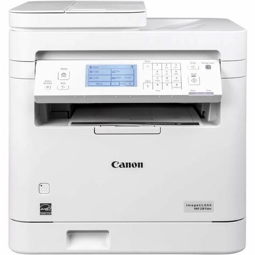 Canon imageCLASS MF287dw Wired & Wireless Laser Multifunction Printer - Monochrome - White - Copier/Fax/Printer/Scanner - 