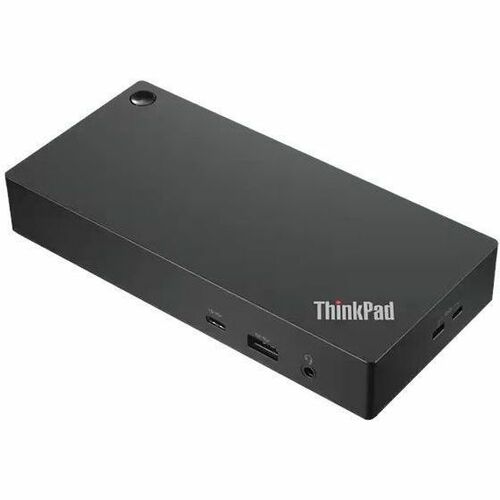 Lenovo ThinkPad USB-Typ C Docking Station für Monitor, Notebook, Desktop-PC - Ladefunktion - 135 W - Schwarz - Desktop - 3