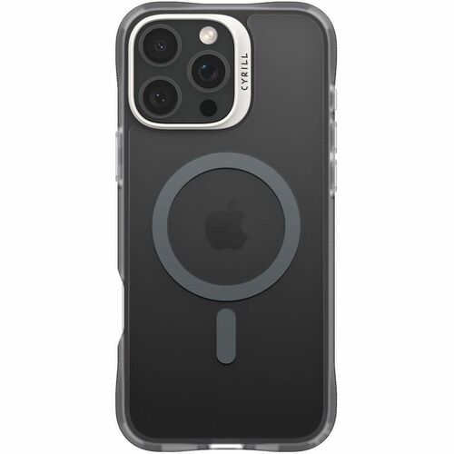 Ciel by CYRILL UltraSheer Mag Case for Apple iPhone 16 Pro Smartphone - Space Gray - Drop Resistant, Shock Resistant, Bull