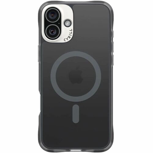 Ciel by CYRILL UltraSheer Mag Case for Apple iPhone 16 Smartphone - Space Gray - Shock Resistant, Bullet Proof, Drop Resis