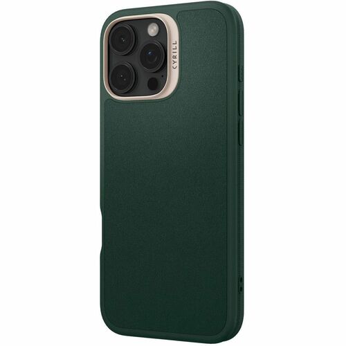 Ciel by CYRILL Kajuk Mag Case for Apple iPhone 16 Pro Smartphone - Forest Green - Scratch Resistant, Dust Resistant - PU L