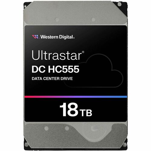 Western Digital Ultrastar Festplatte - 3,5" Intern - 18 TB - SAS - Energieunterstützte magnetische Aufzeichnung (EAMR) Met