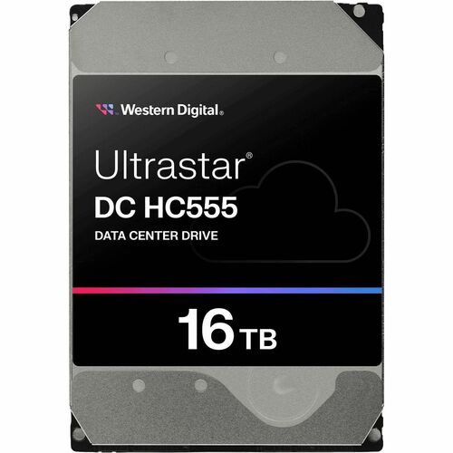 Western Digital Ultrastar Festplatte - 3,5" Intern - 16 TB - SAS - Energieunterstützte magnetische Aufzeichnung (EAMR) Met