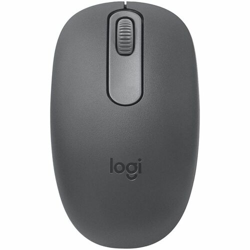 Logitech M196 Small Size Mouse - Bluetooth - Optical - Graphite - Wireless - 10 m - 1000 dpi - Scroll Wheel - Symmetrical 