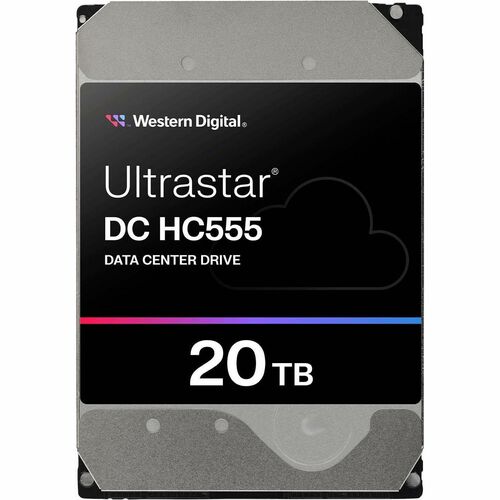 Western Digital Ultrastar 0B48724 20 TB Hard Drive - 3.5" Internal - SATA - Energy-assisted Magnetic Recording (EAMR) Meth