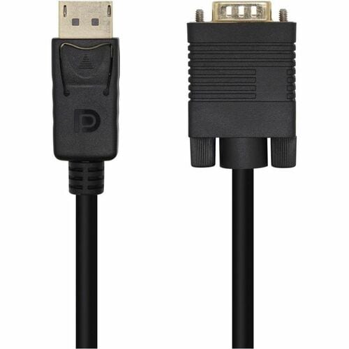CABLE CONVERSOR DP A VGA DP/M-VGA/M NEGRO 2.0M