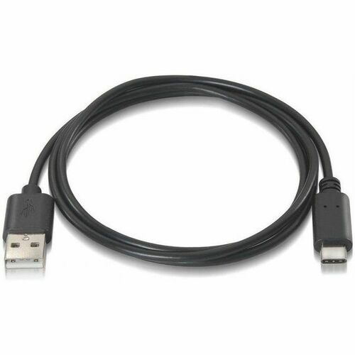 CABLE USB 2.0 3A USB-C/M-A/M NEGRO 1.0M