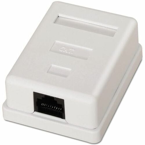 ROSETA SURFACE RJ45 CAT.6 UTP 1 TOMA WHITE