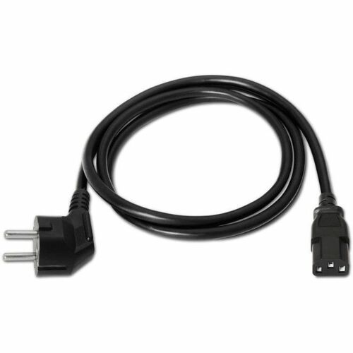 CABLE POWER CPU CEE7/M-C13/H BLACK 1.5M