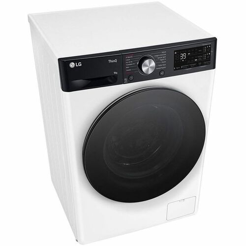Lavatrice LG F4R7509TSWB Caricamento Frontale 9 kg - Bianco - Funzione vapore - 1400 Velocità centrifuga (rpm) - Smart Con