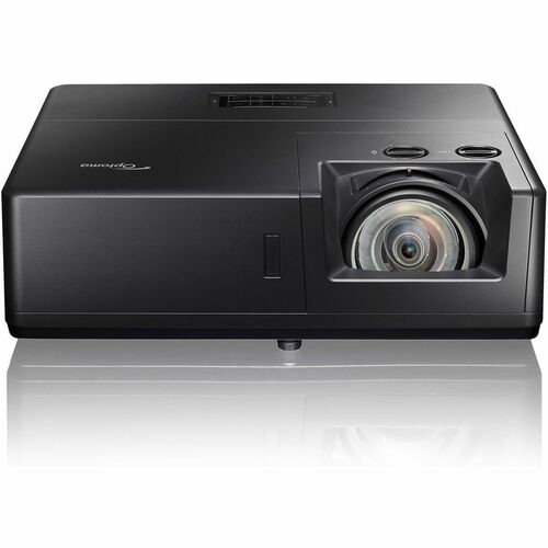 Optoma ZU607TST 3D Short Throw DLP Projector - 16:10 - Black - High Dynamic Range (HDR) - Front - 30000 Hour Normal Mode -