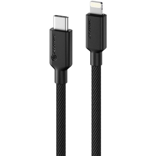 Alogic Elements Pro 1 m Lightning/USB-C Datentransferkabel - 1 / Pack - Cable for iPhone, iPad, iPod - 480 Mbit/s - MFI - 