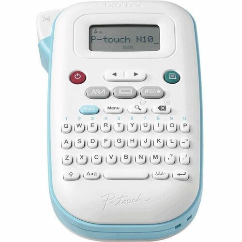 Brother P-touch PT-N10 Electronic Label Maker - Thermal Transfer - 9 mm/s Mono - 3 Fonts - 3 Font Size - 6 Text Style - 18